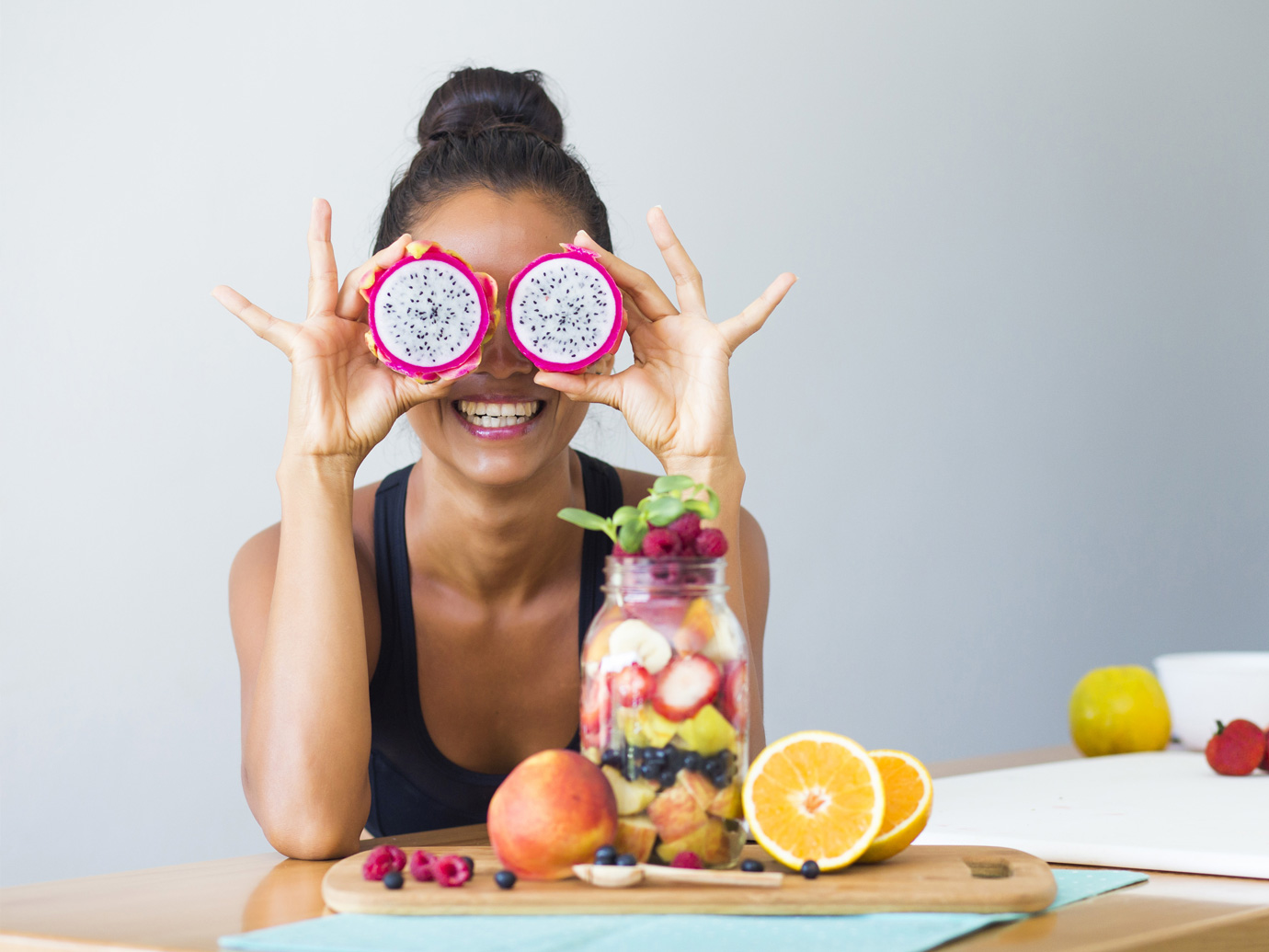 Nurses working at desk